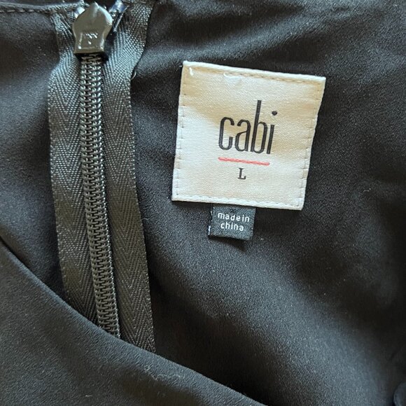 Black sleeveless bubble hem top - Picture 4 of 6